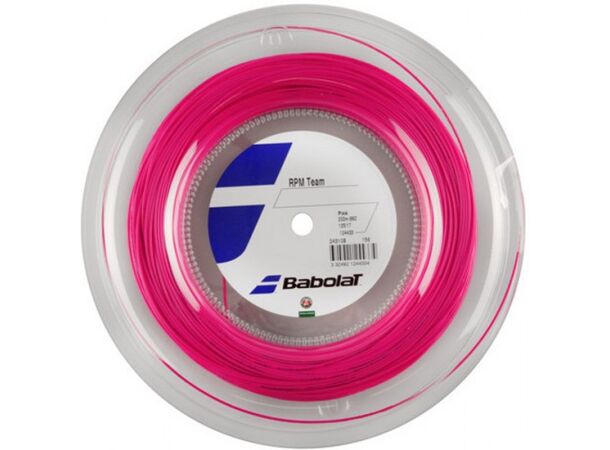 BABOLAT RPM TEAM ROSA COIL 200m 125/17 Monofilament streng - Coil 200m